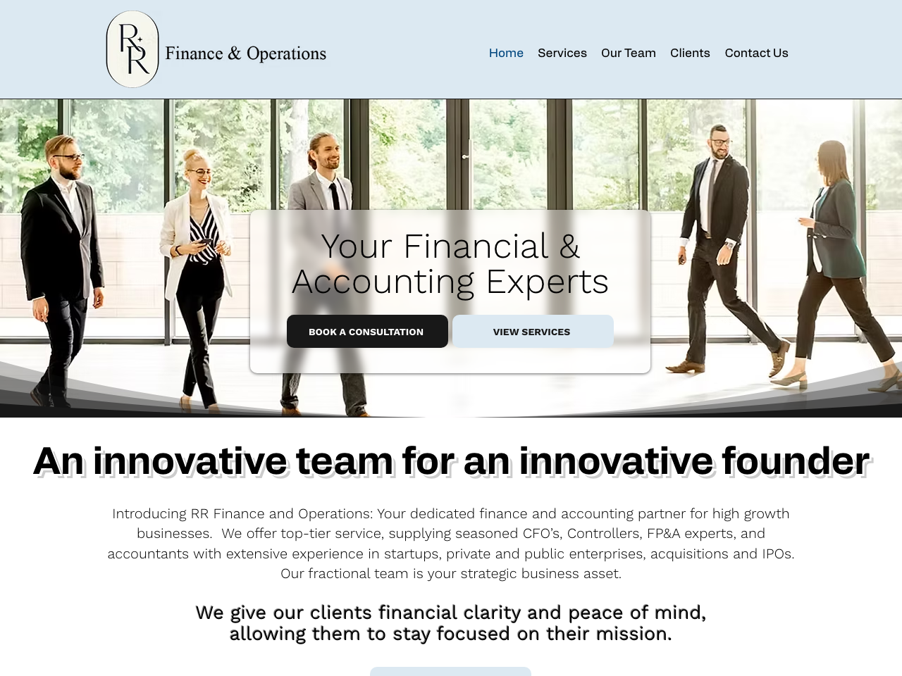 RR Finance & Operations